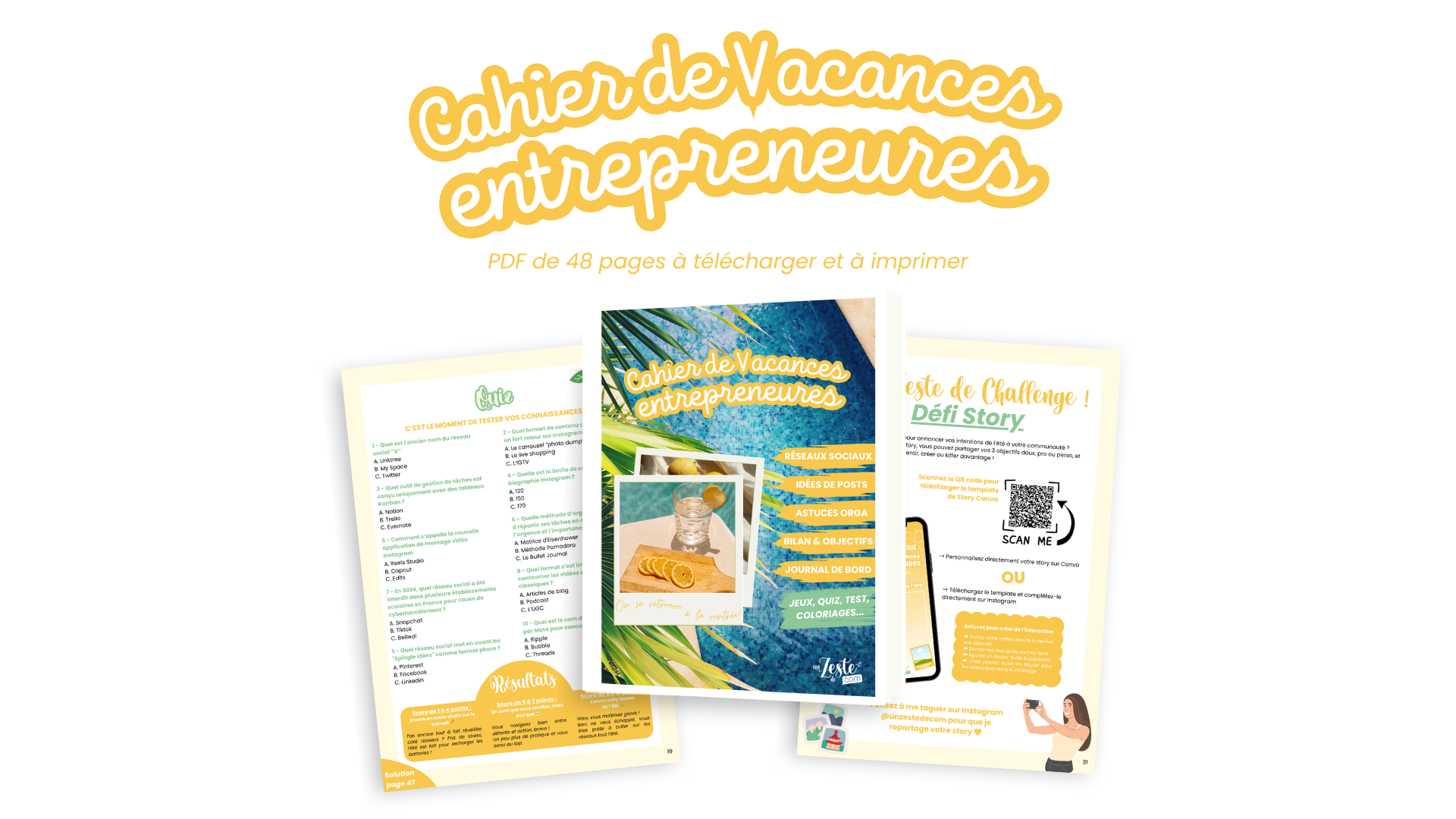 Comment gérer les réseaux sociaux l’été quand on est freelance ? un zeste de com community manager menton