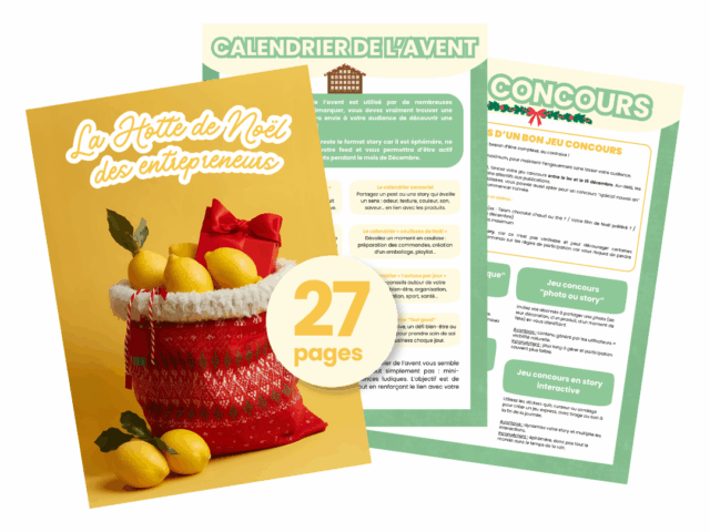 ebook noel entrepreneur un zeste de com community manager menton