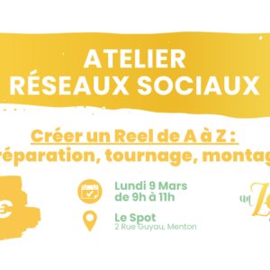 Atelier Réseaux Sociaux