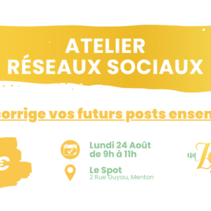 Atelier Réseaux Sociaux